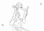 create 2d hand drawn frame by frame pencil sketch animation